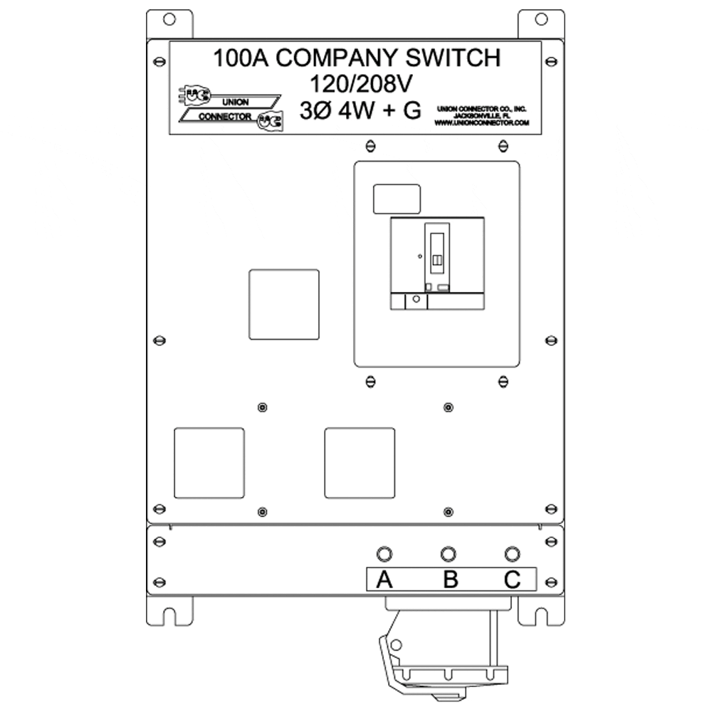 Pin & Sleeve 100 Amp